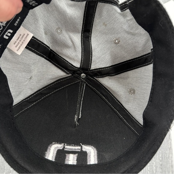 Travis Mathew Golf Snapback Hat Cap Bahamas Gray Raised Embroidered Logo 7696900 - Picture 11 of 16